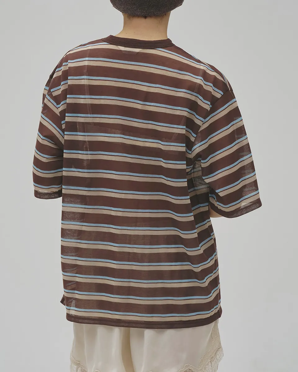 Sheer Border T-shirt