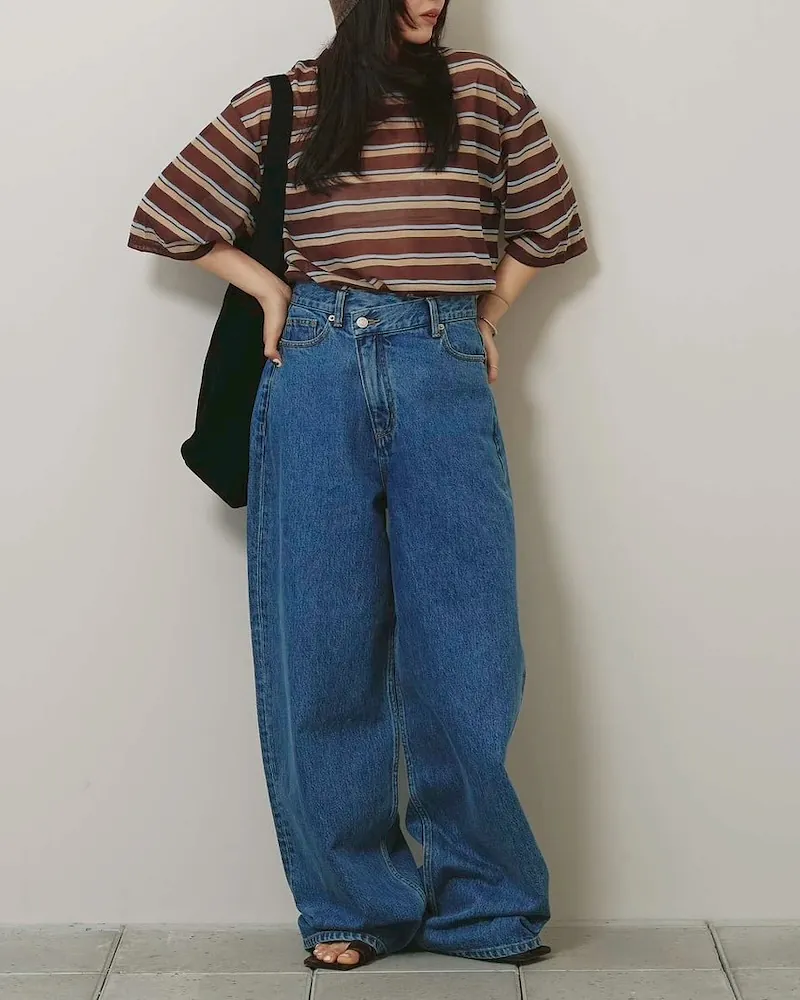 Sheer Border T-shirt