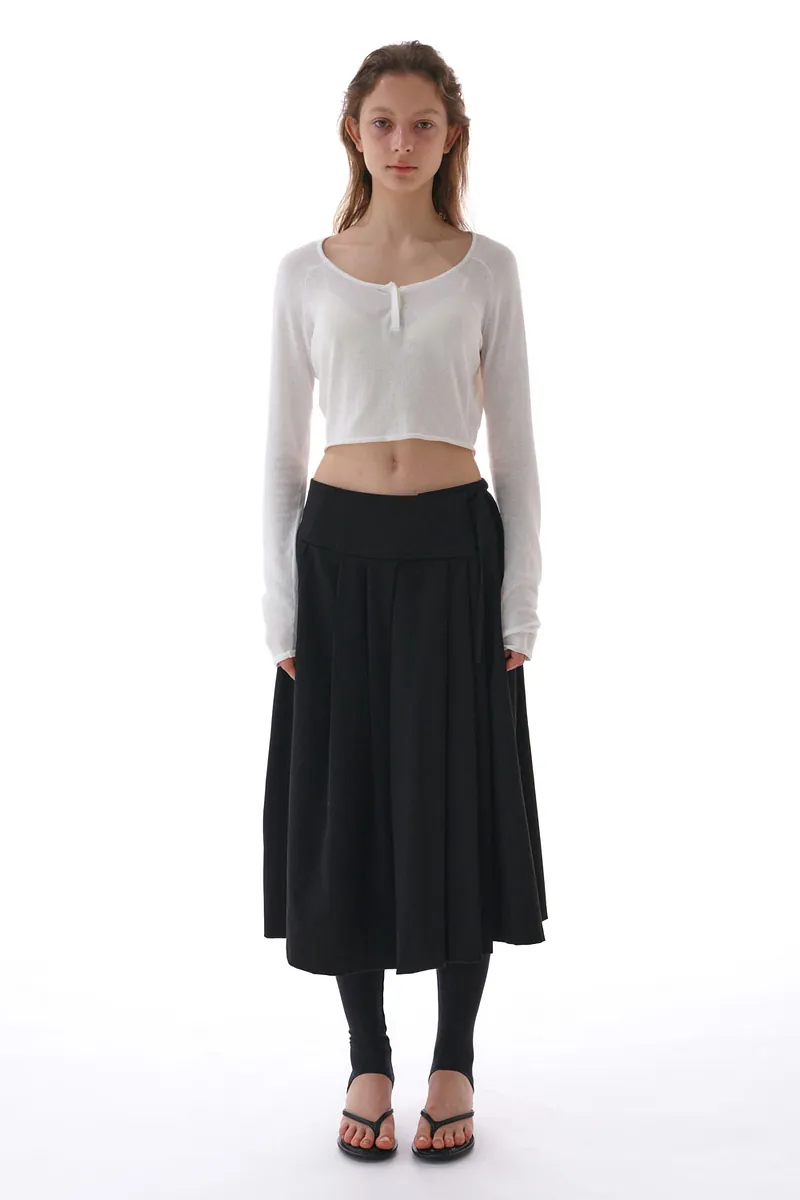 Studio Doe - Cool Gauze Button Front Knit Top