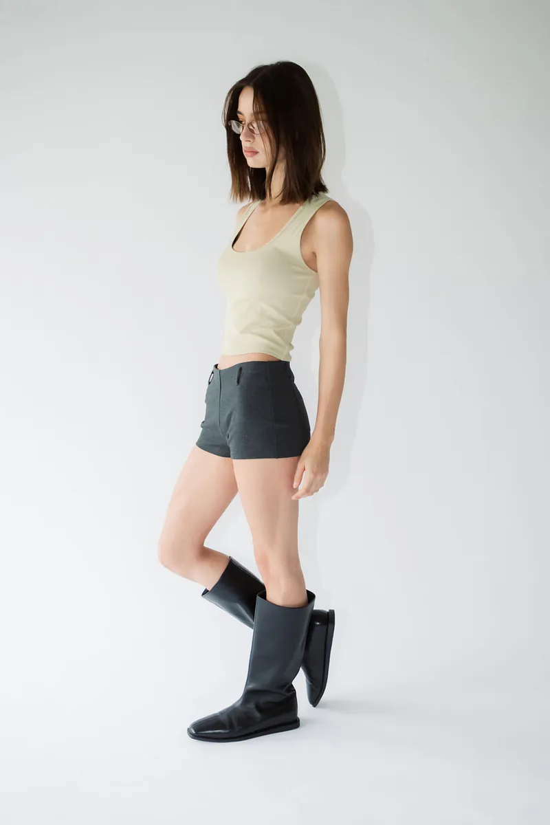 Studio Doe - Perfect Fit Rib Square Neck Tank Top