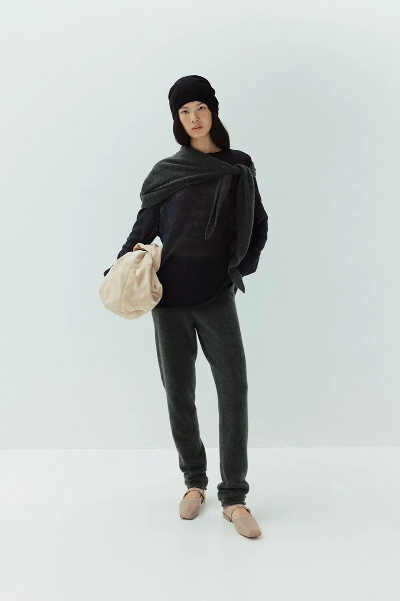 Studio Doe - Cashmere Double-Layer Slouchy Beanie