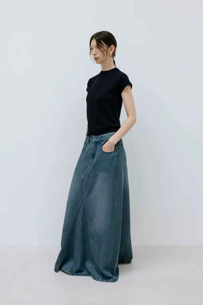 Studio Doe - French Sleeve Knit T-shirt