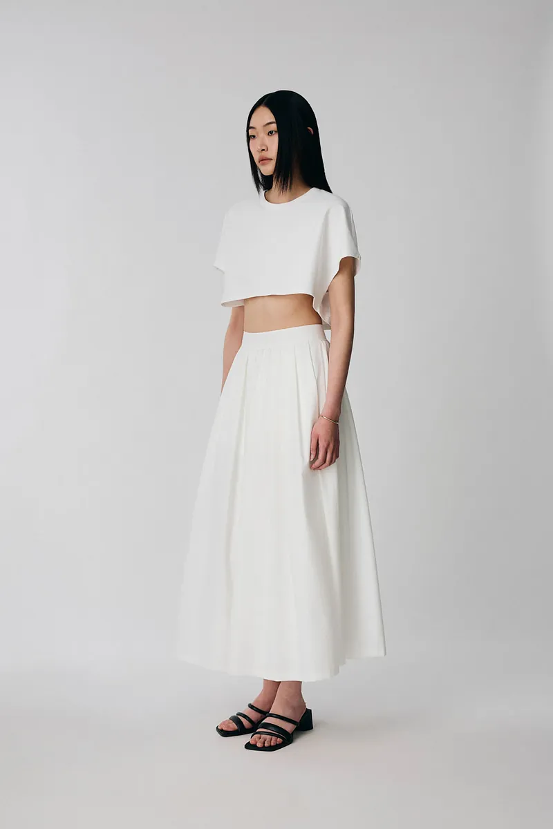 Studio Doe - Doe：Molly Relaxed Gathered Flared Skirt