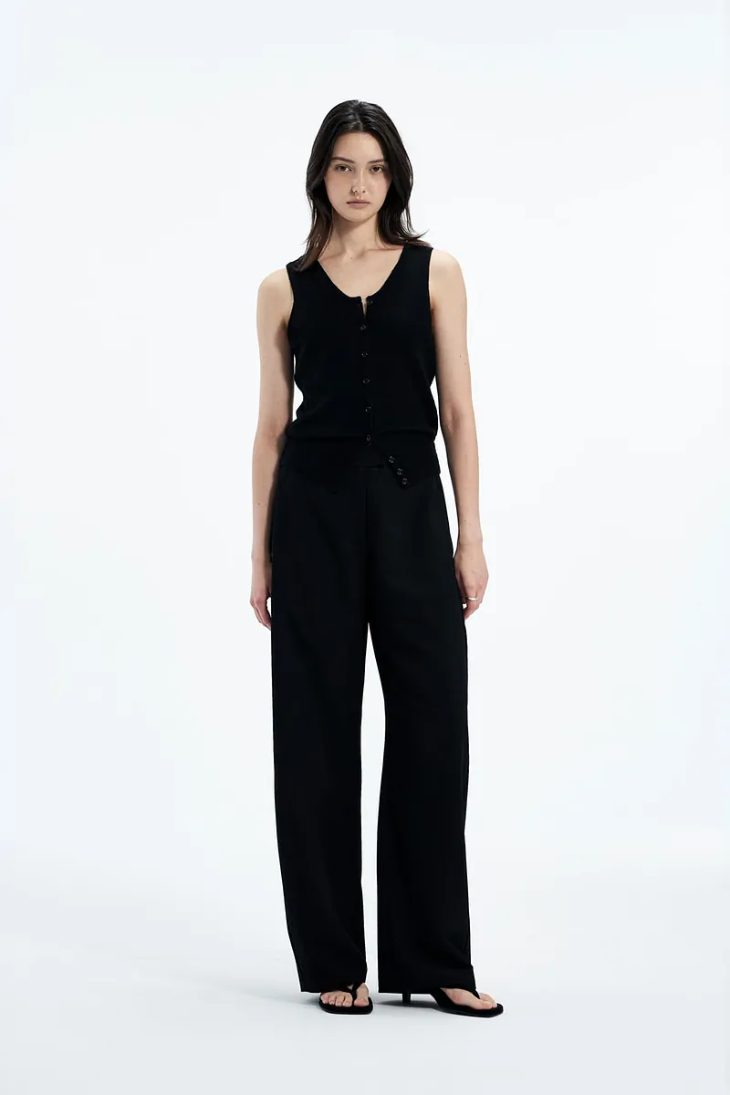 Studio Doe - Mohair Sleeveless Cardigan