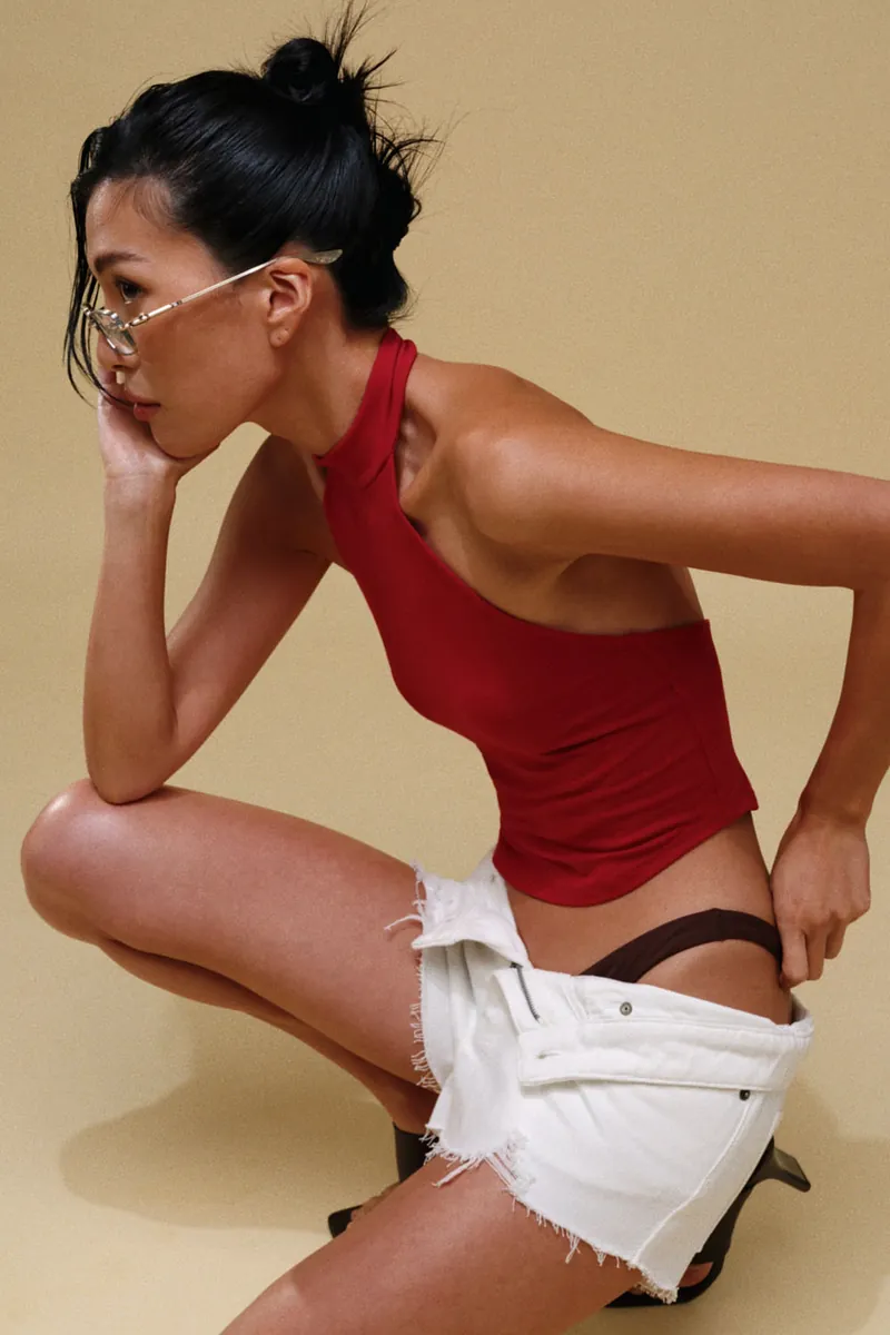 Studio Doe - Doe：Molly Open Back Halter Tank Top