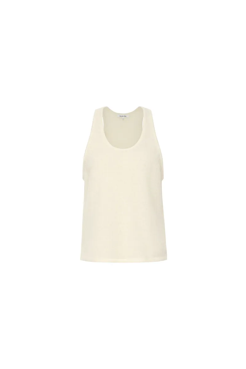 Studio Doe - Cashmere Light Knit Tank Top
