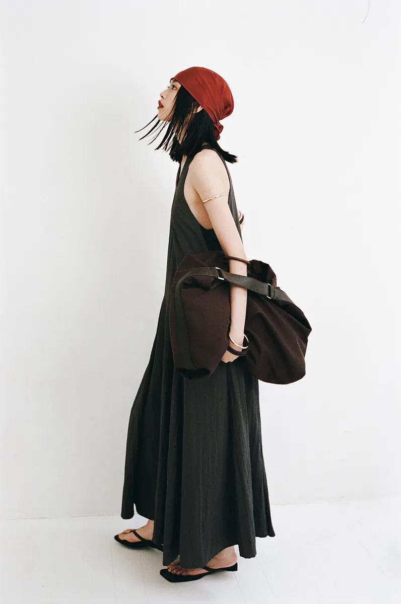 Studio Doe - Low Waist Panel Flared Dress