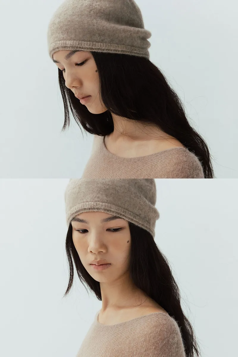 Studio Doe - Cashmere Double-Layer Slouchy Beanie
