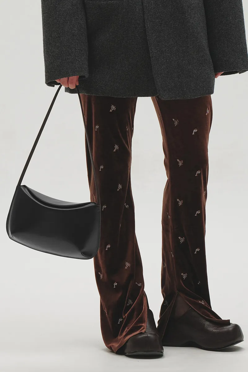 [PRE-ORDER] TODAYFUL - Petit Flower Velour Leggings