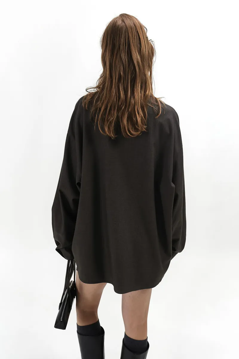 Studio Doe - Tie-Detail Brushed Wrinkle-Resistant Shirt