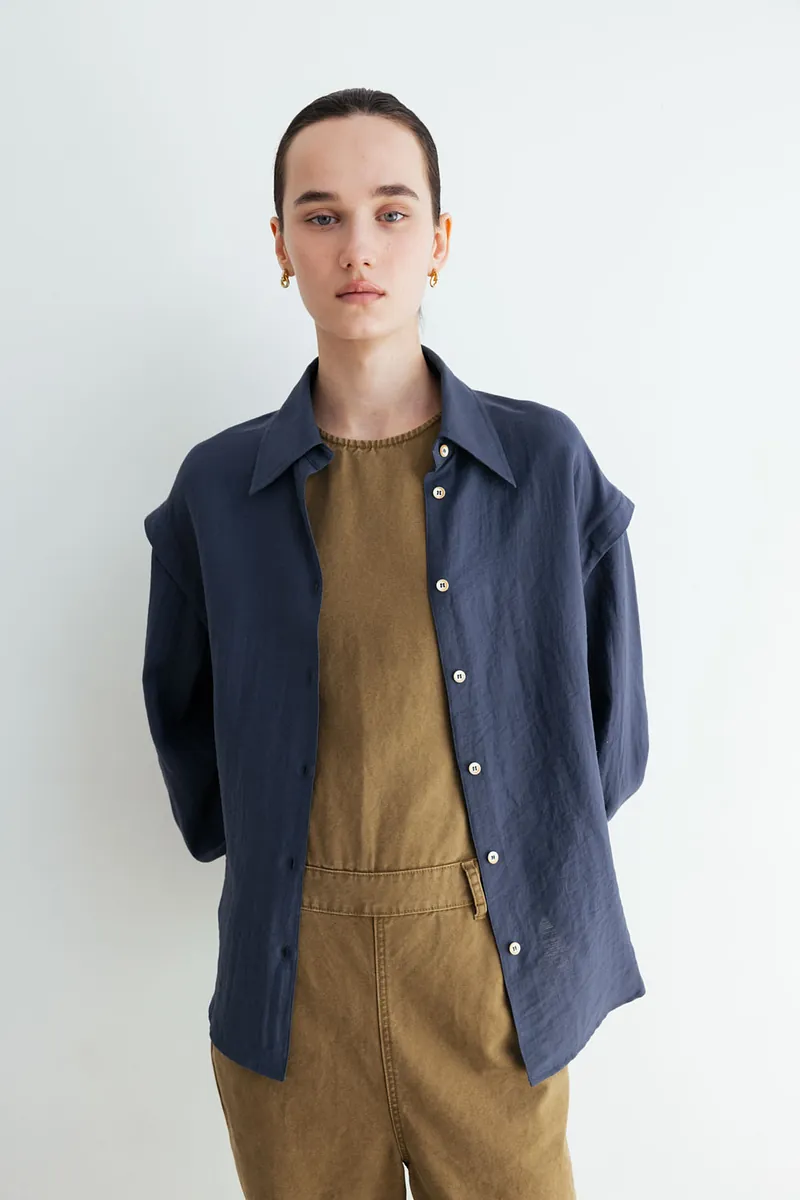 Studio Doe - Layered Panel Textured Shirt