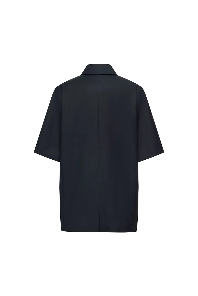 Studio Doe - Double-breasted Short-sleeved Jacket