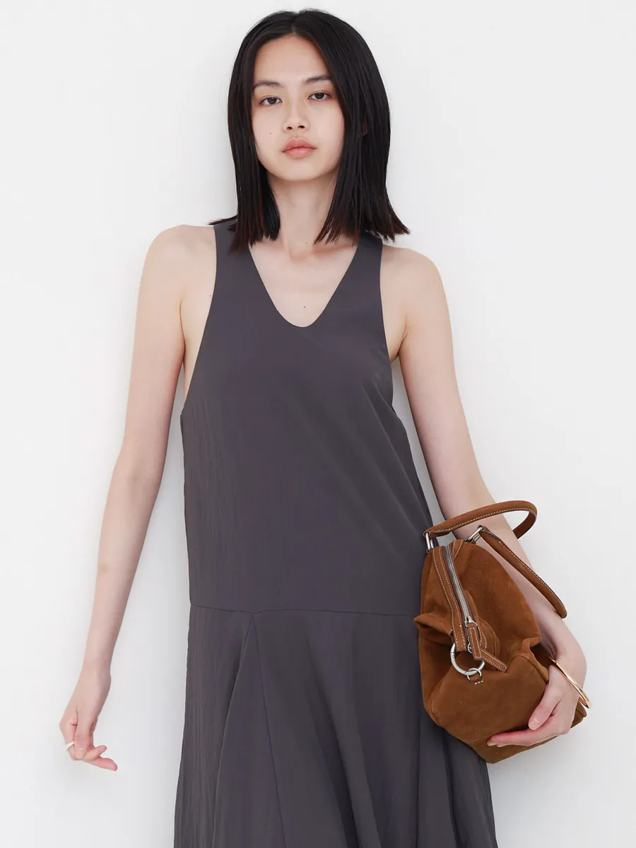 Studio Doe - Low Waist Panel Flared Dress
