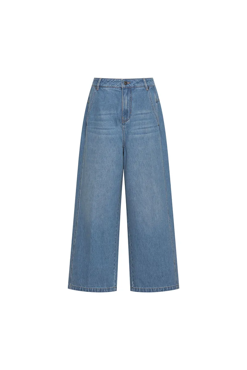 Studio Doe - Low Pocket Washed Denim Pants