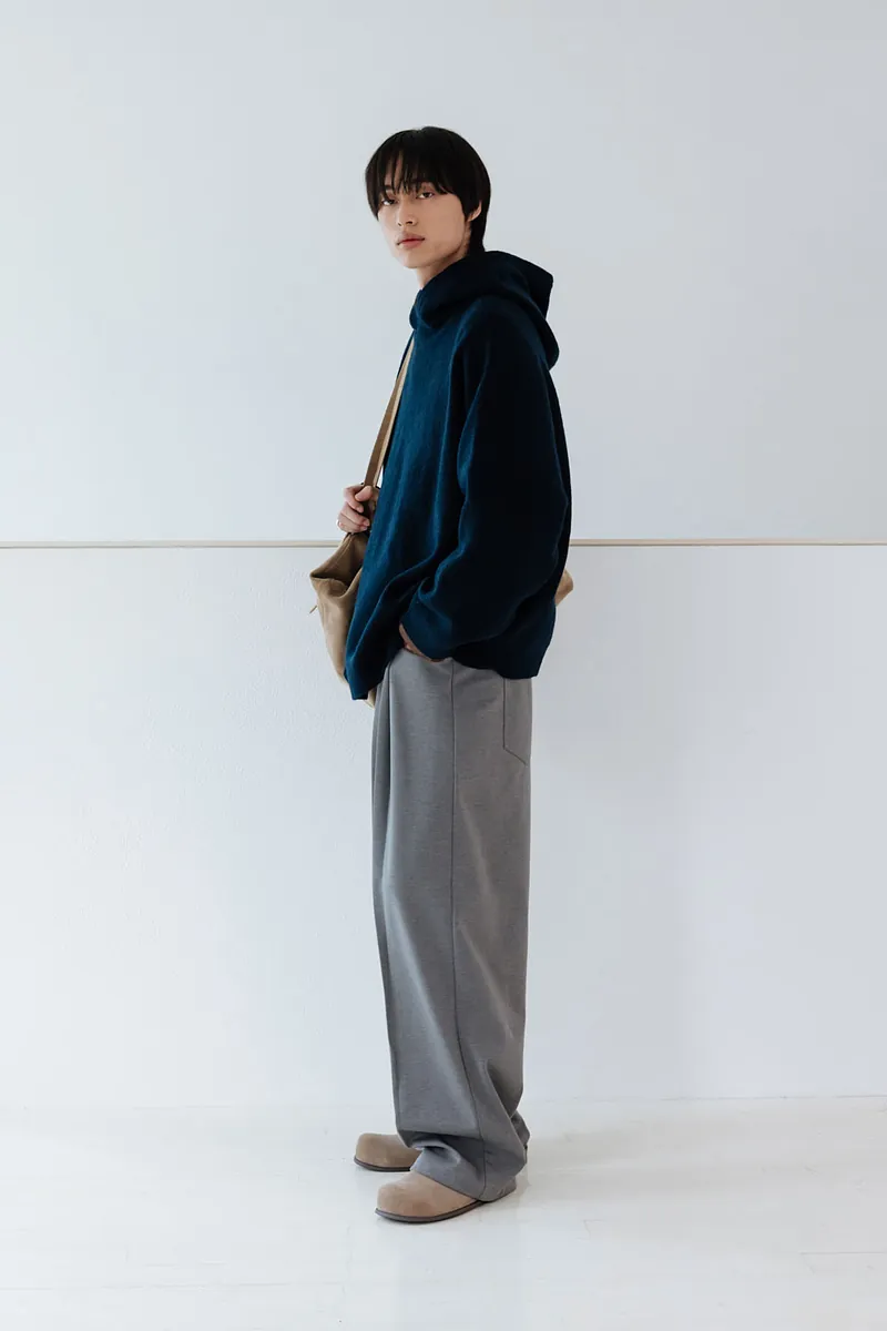 Studio Doe - Gender Free Wool-like Tuck Trousers