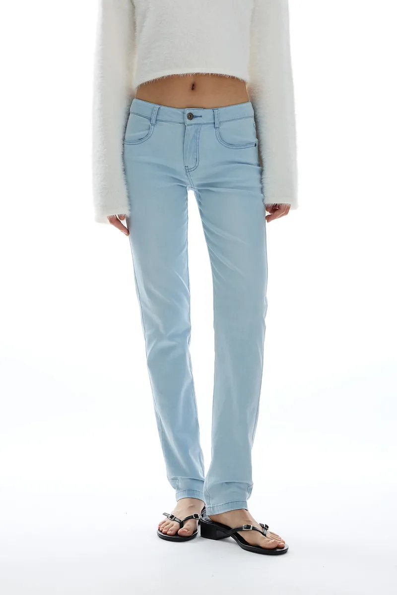 Studio Doe - Doe：Molly Low-Rise Stretch Skinny Jeans