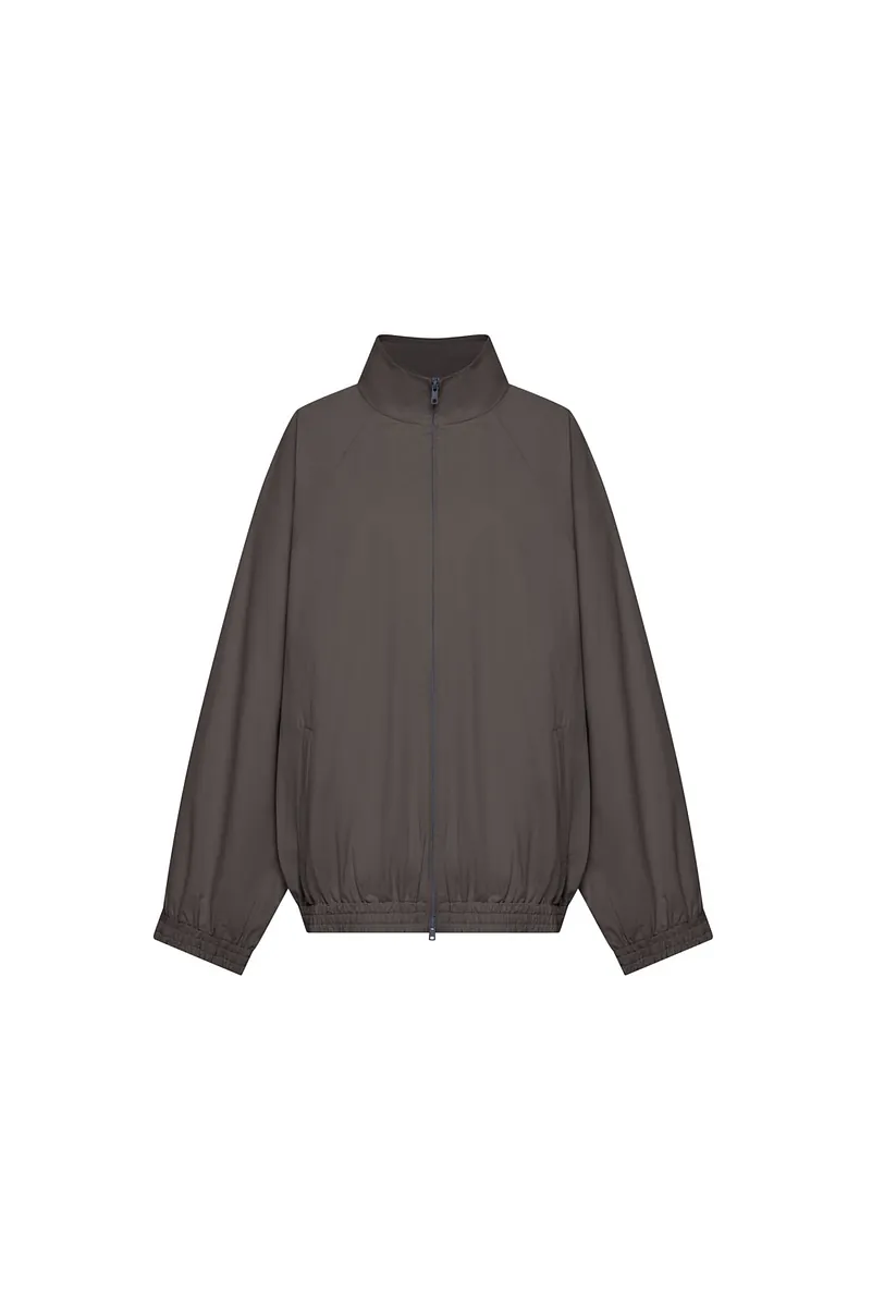 Studio Doe - Raglan Sleeve Stand Collar Oversized Jacket