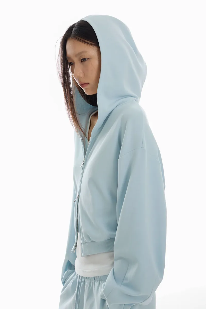 Doe：Molly Double Zipper Hoodie