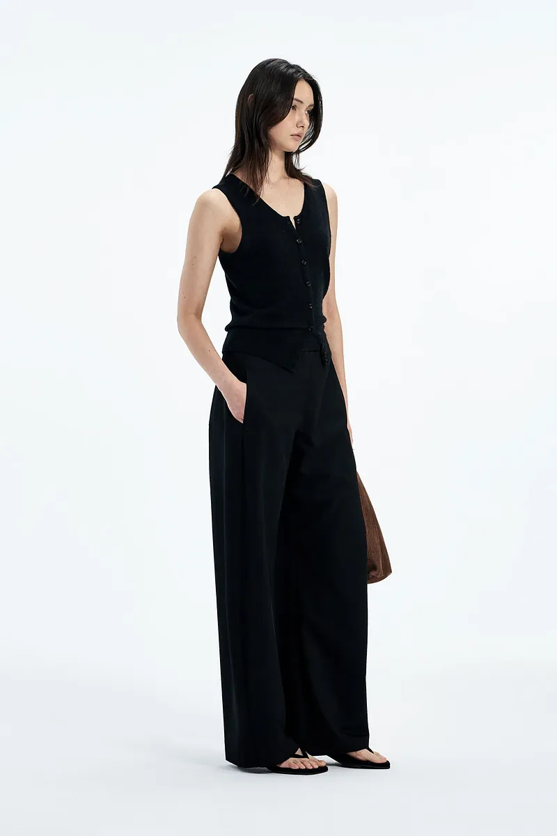 Studio Doe - Mohair Sleeveless Cardigan