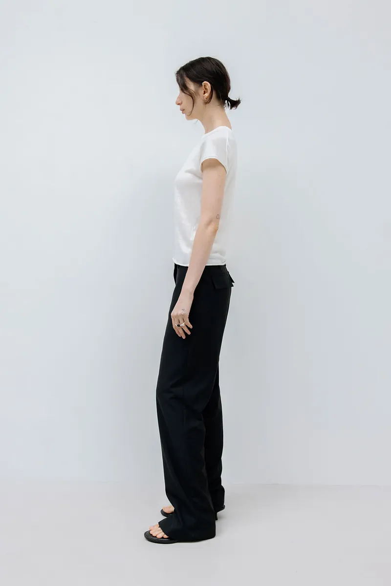 Studio Doe - French Sleeve Knit T-shirt