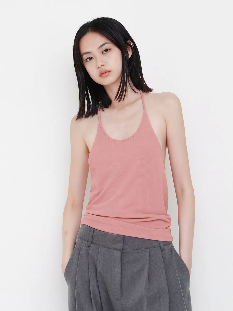 Studio Doe - Piped Layering Halter Tank Top