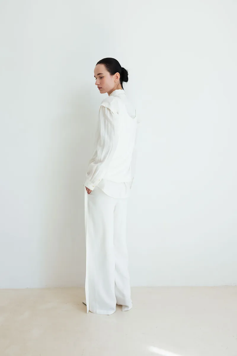 Studio Doe - Layered Panel Textured Shirt