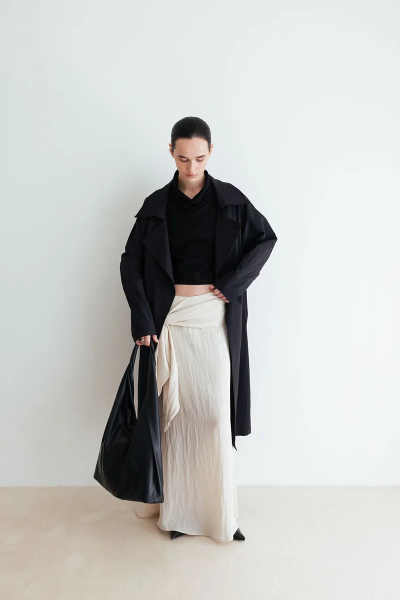 Studio Doe - Gathered Neck Textured Top