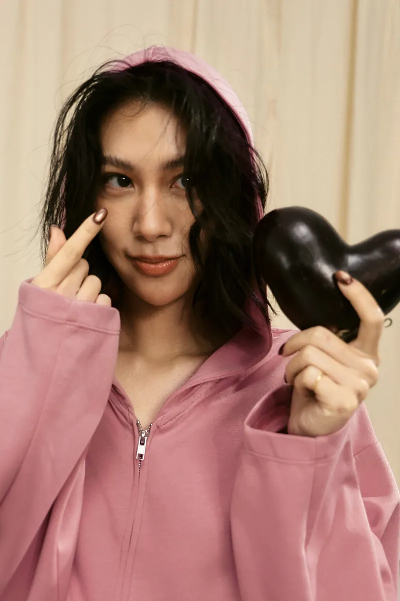Doe：Molly Double Zipper Hoodie
