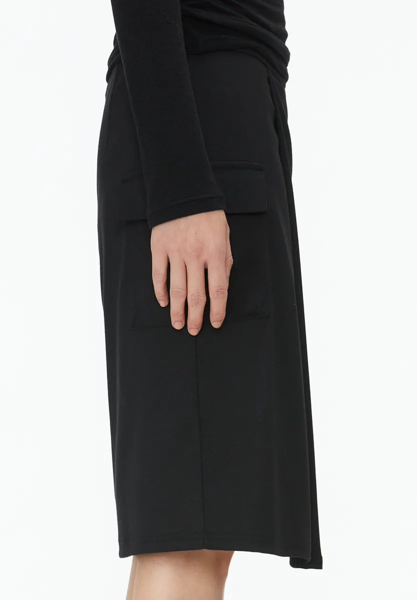 Studio Doe - Structured Pleated Knee-Length Skirt