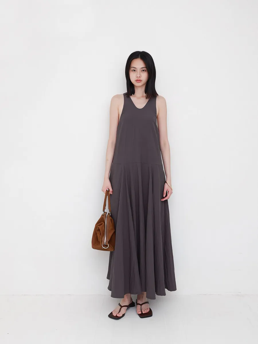 Studio Doe - Low Waist Panel Flared Dress