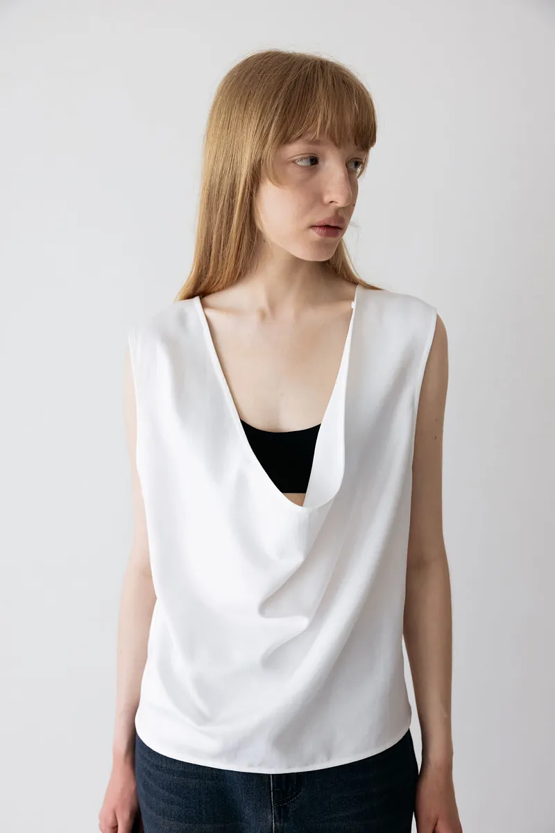 Studio Doe - Reversible Draped Neck Tank Top