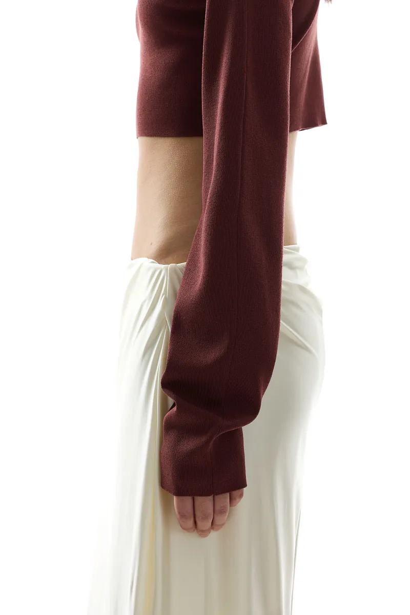 Studio Doe - Doe：Molly Reversible Curved Sleeve Knit Top