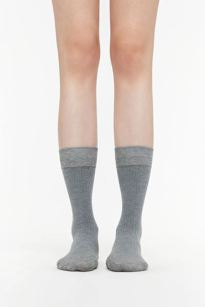 Studio Doe - Ribbed Mid-Calf Socks