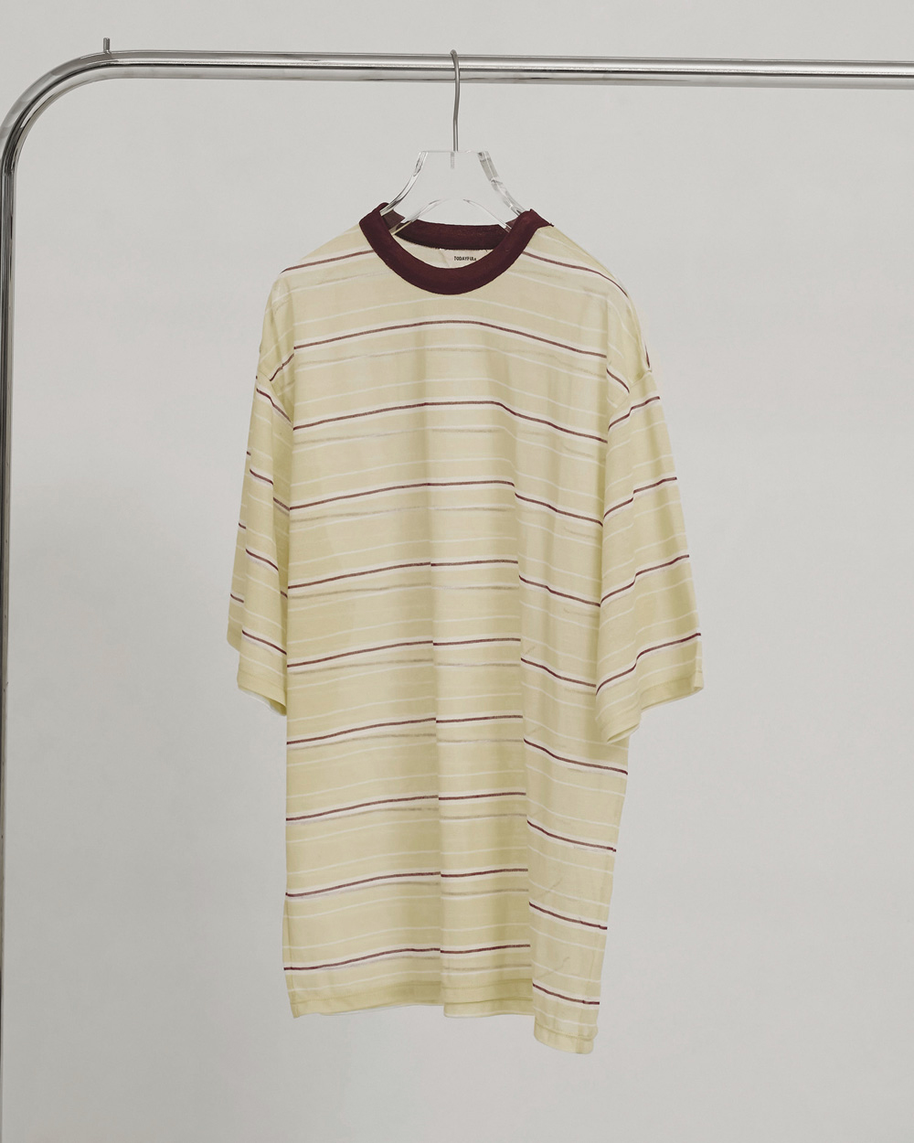 PRE-ORDER] TODAYFUL - Sheer Border T-shirt