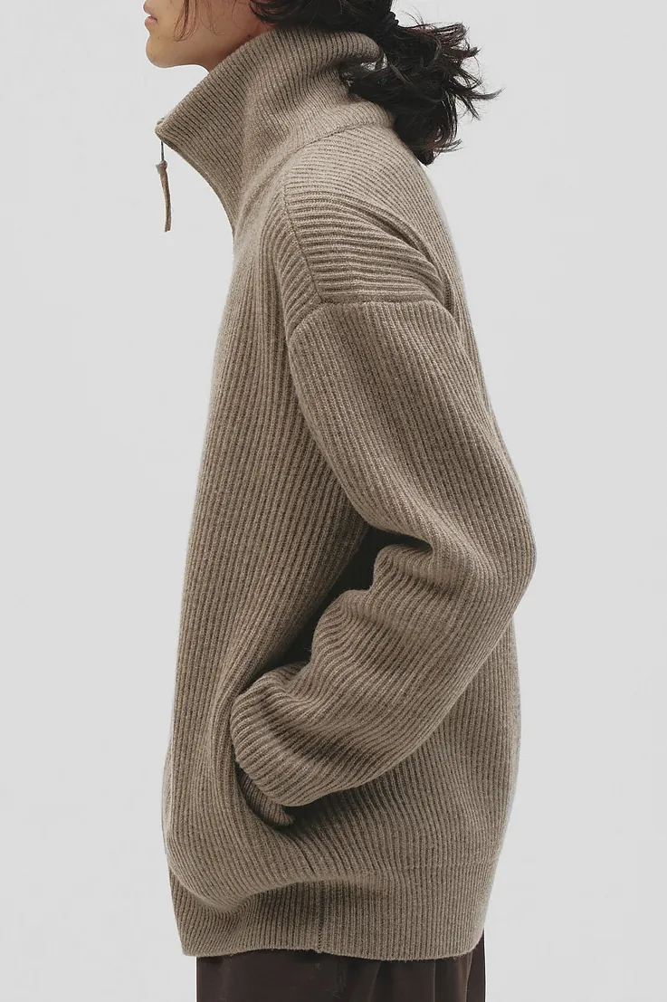 [PRE-ORDER] TODAYFUL - Zipup Knit Cardigan