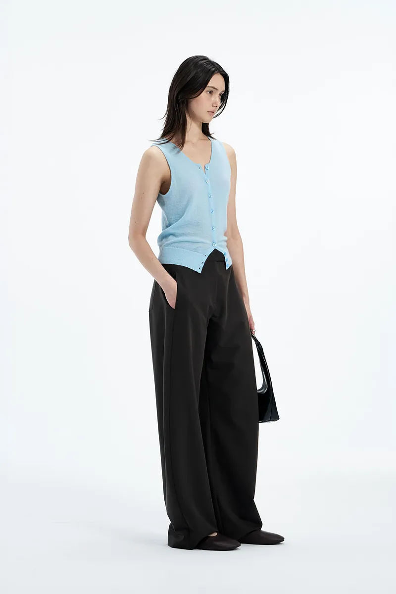 Studio Doe - Mohair Sleeveless Cardigan