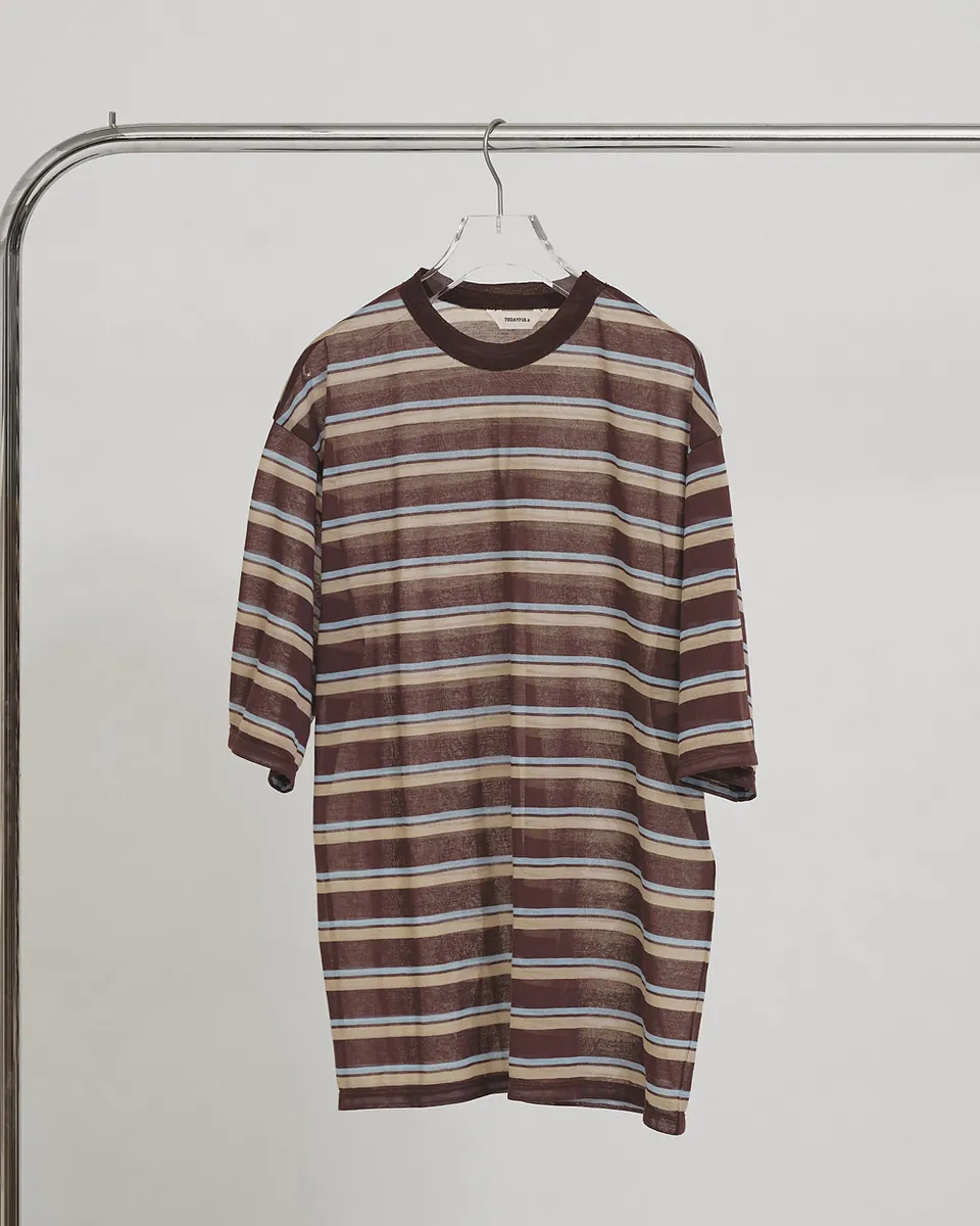 Sheer Border T-shirt