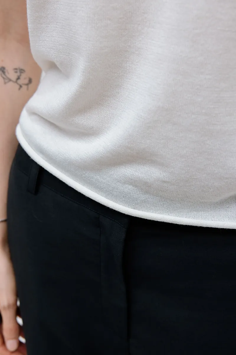 Studio Doe - French Sleeve Knit T-shirt