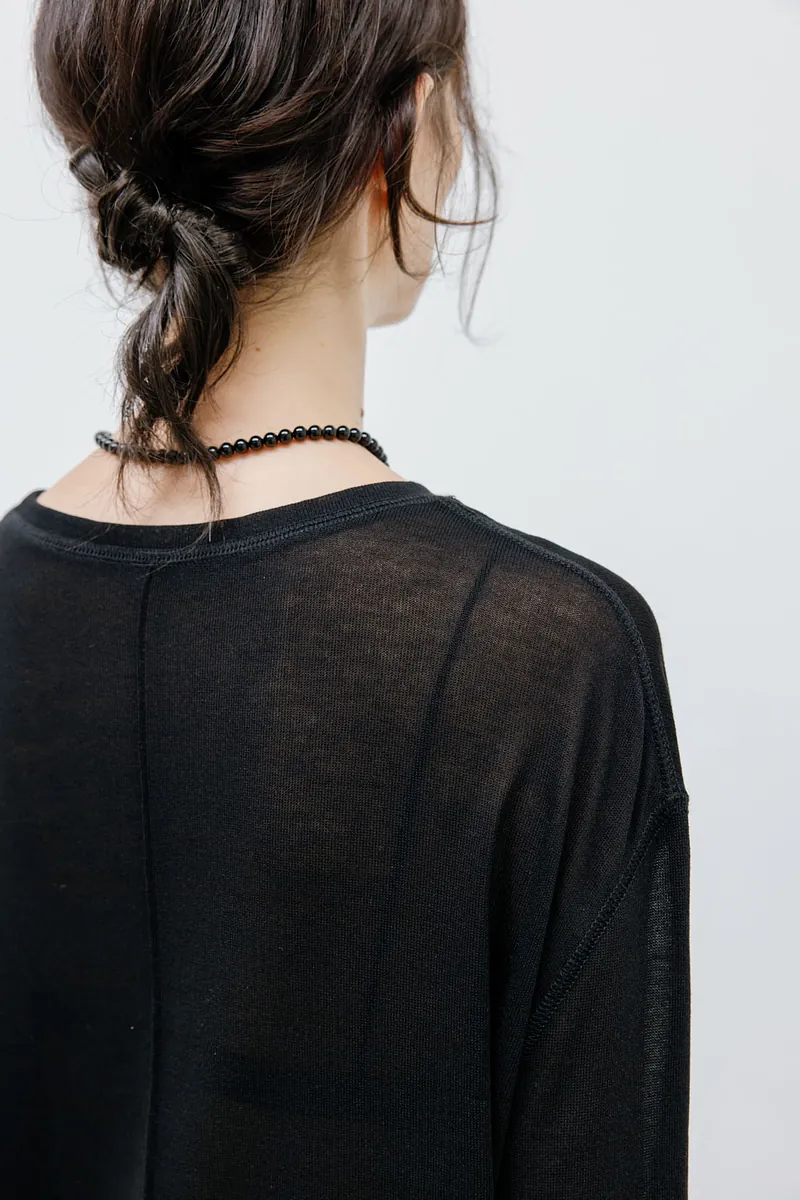 Studio Doe - Air-knit Sheer Tee