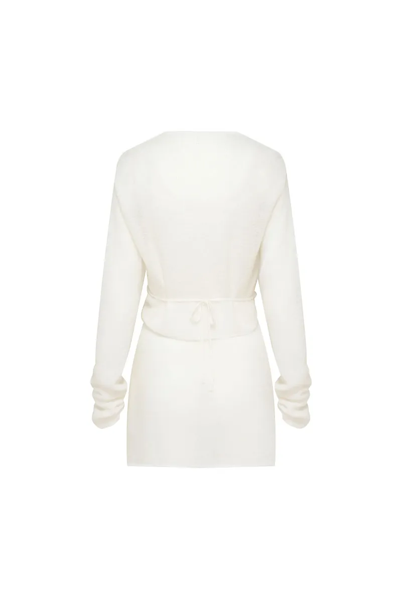 Studio Doe - Fine Wool Blend Knit Two-Piece Set