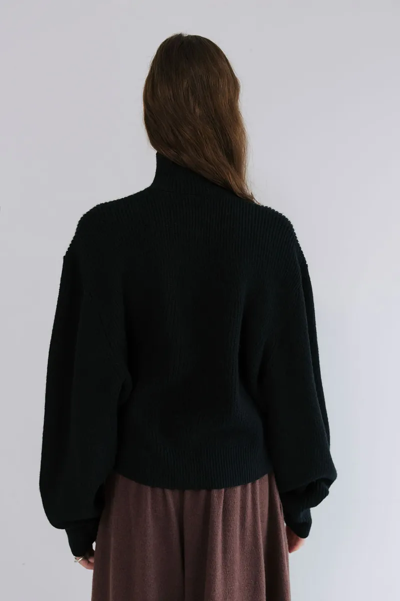 Studio Doe - Stand Collar Cardigan
