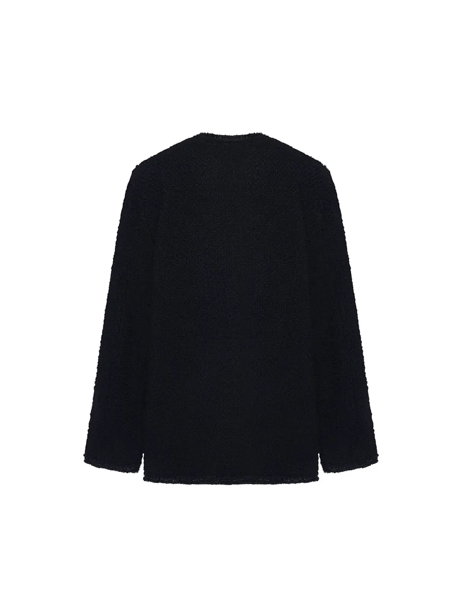 Studio Doe - Wool Twill Textured Boxy Jacket