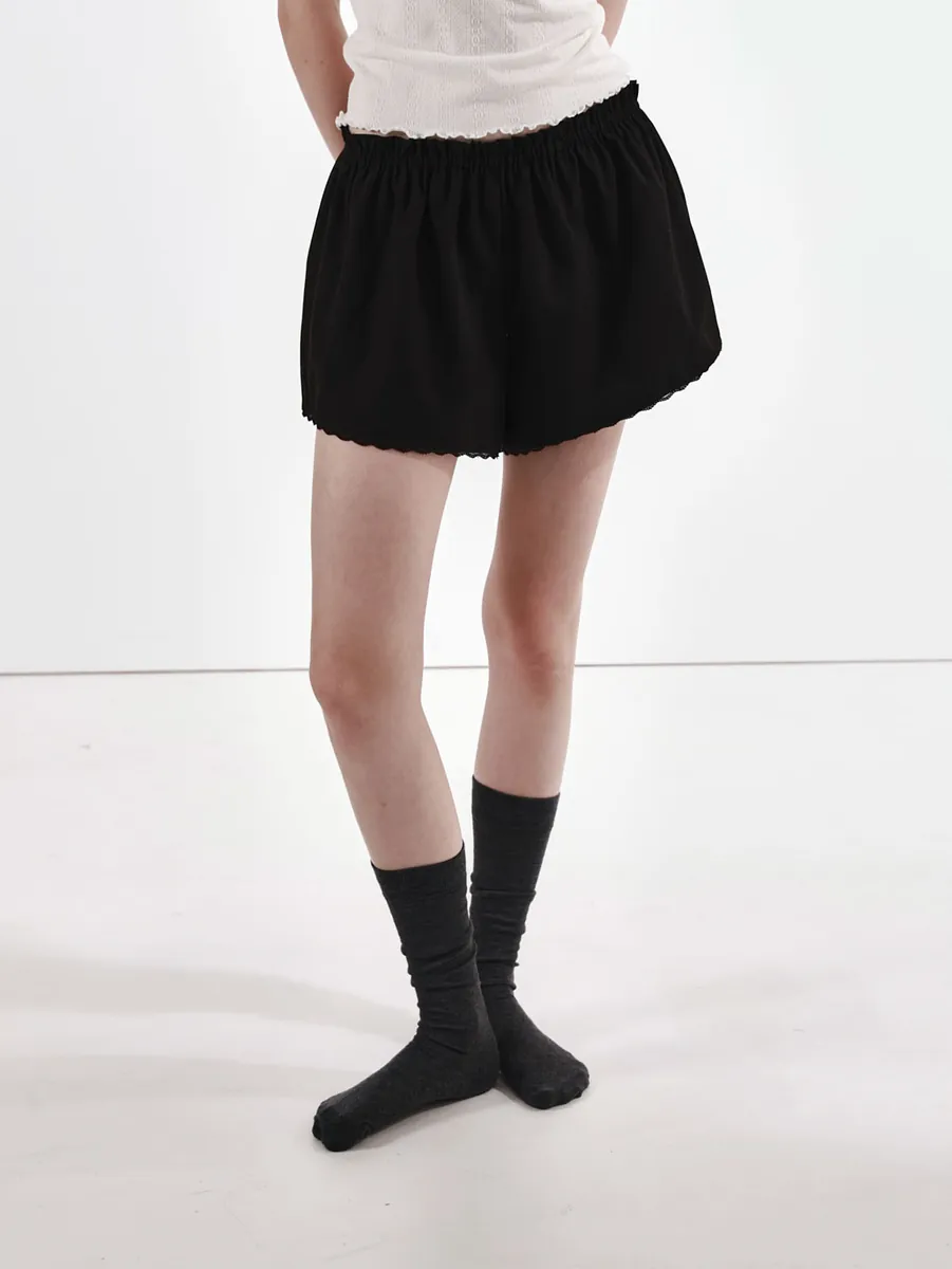 Studio Doe - Lightweight Ruffle A-Line Shorts