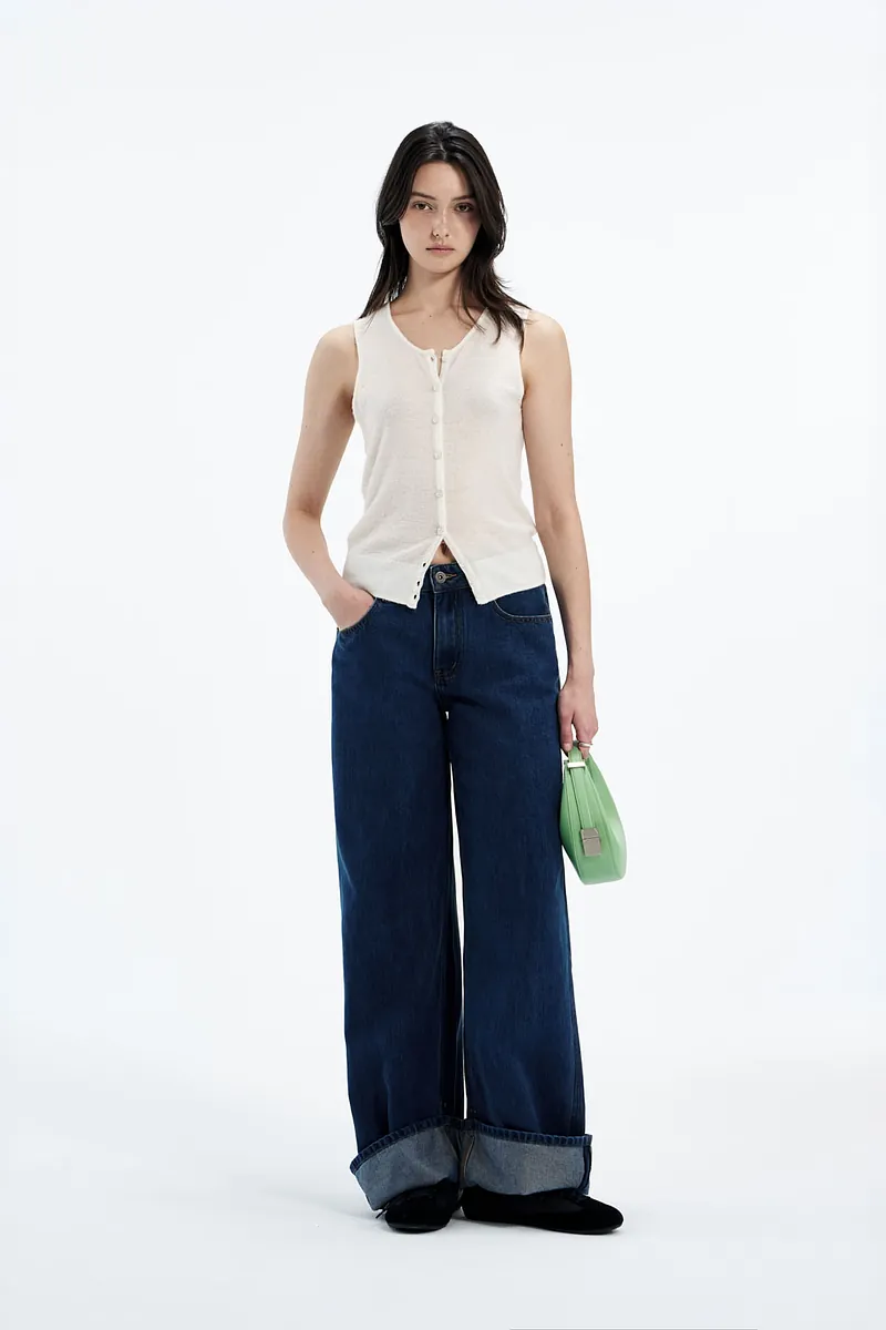 Studio Doe - Mohair Sleeveless Cardigan