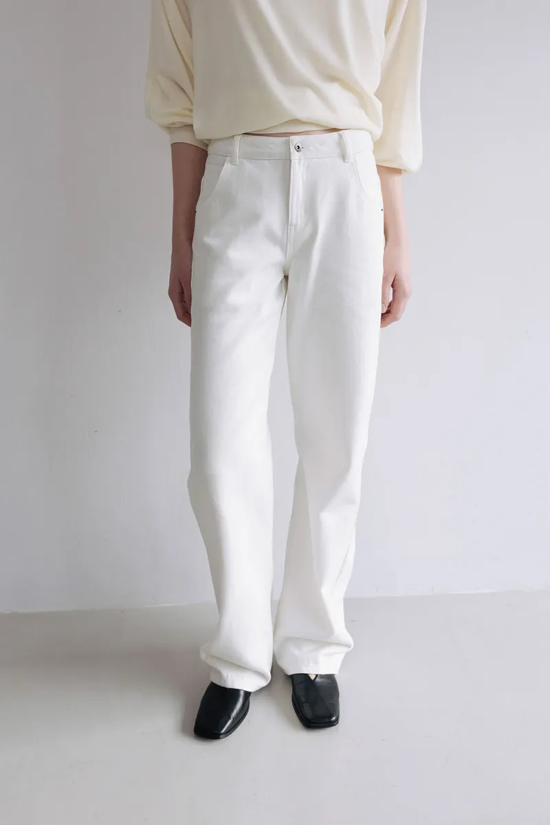 Studio Doe - Soft Habit Straight Denim Pants