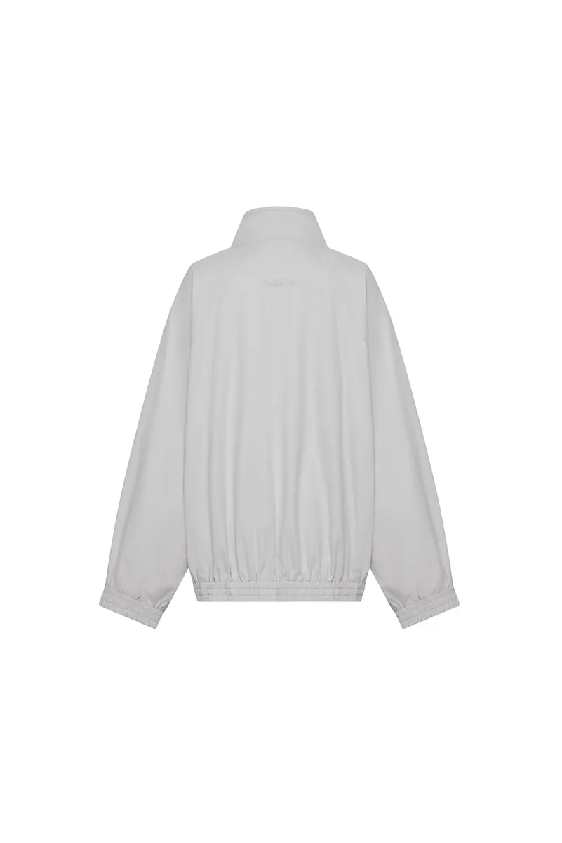 Studio Doe - Raglan Sleeve Stand Collar Oversized Jacket