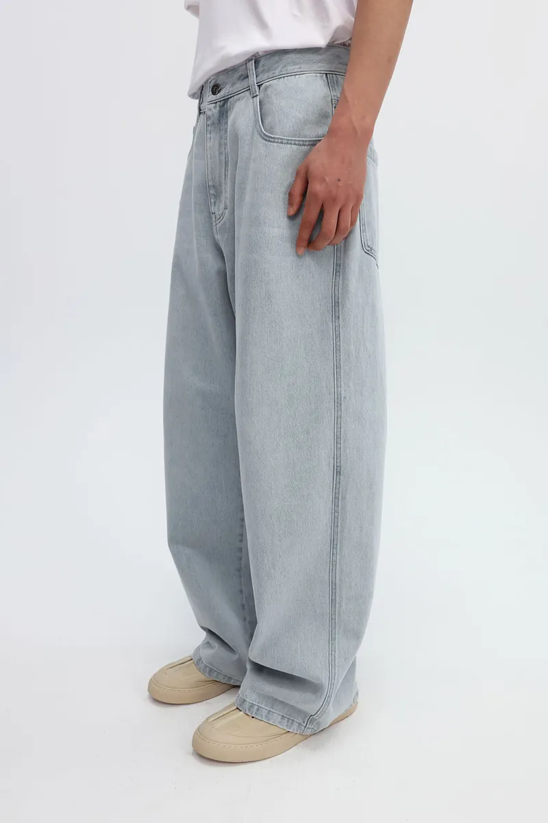 Studio Doe - Adjustable Waist Denim Pants