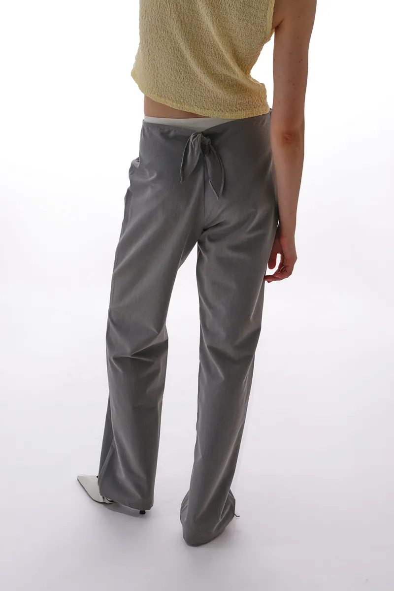Studio Doe - Wrinkle-Resistant Back Ribbon Bunny Pants