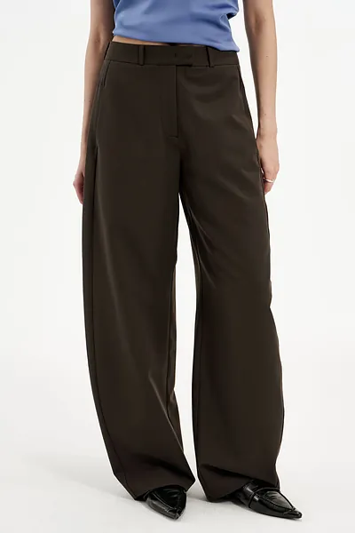 Studio Doe - Low-waist Cocoon Wide Trousers