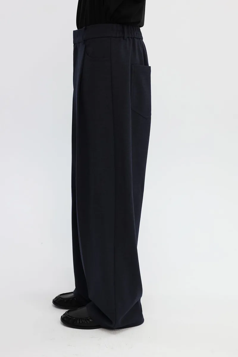 Studio Doe - Gender Free Wool-like Tuck Trousers
